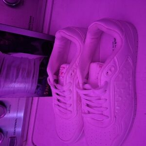 True Religion White Low-Top Sneakers